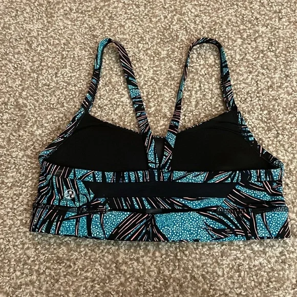Lululemon Tropical Print Sports Bra - Picture 2 of 4